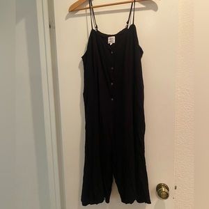 Urban Outfitters black comfortable jumpsuit. Good preowned condition